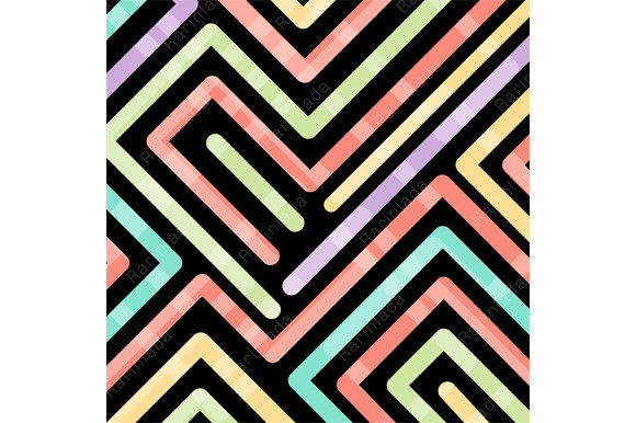 Download Abstract Bright Color Lines Pattern - Lines Collection